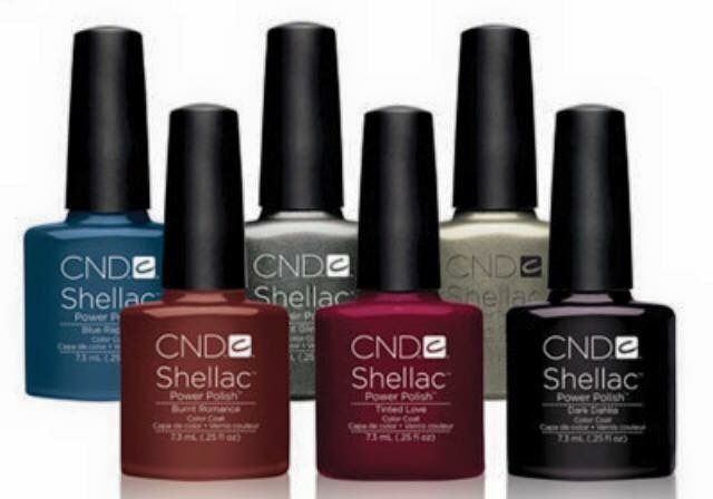 Shellac Gel CNDC Nail Paint Manicure Treatment 